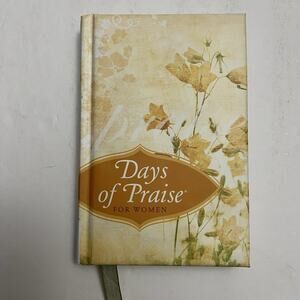 Days Of Praise For Women Hardcover Book Devotional 2012